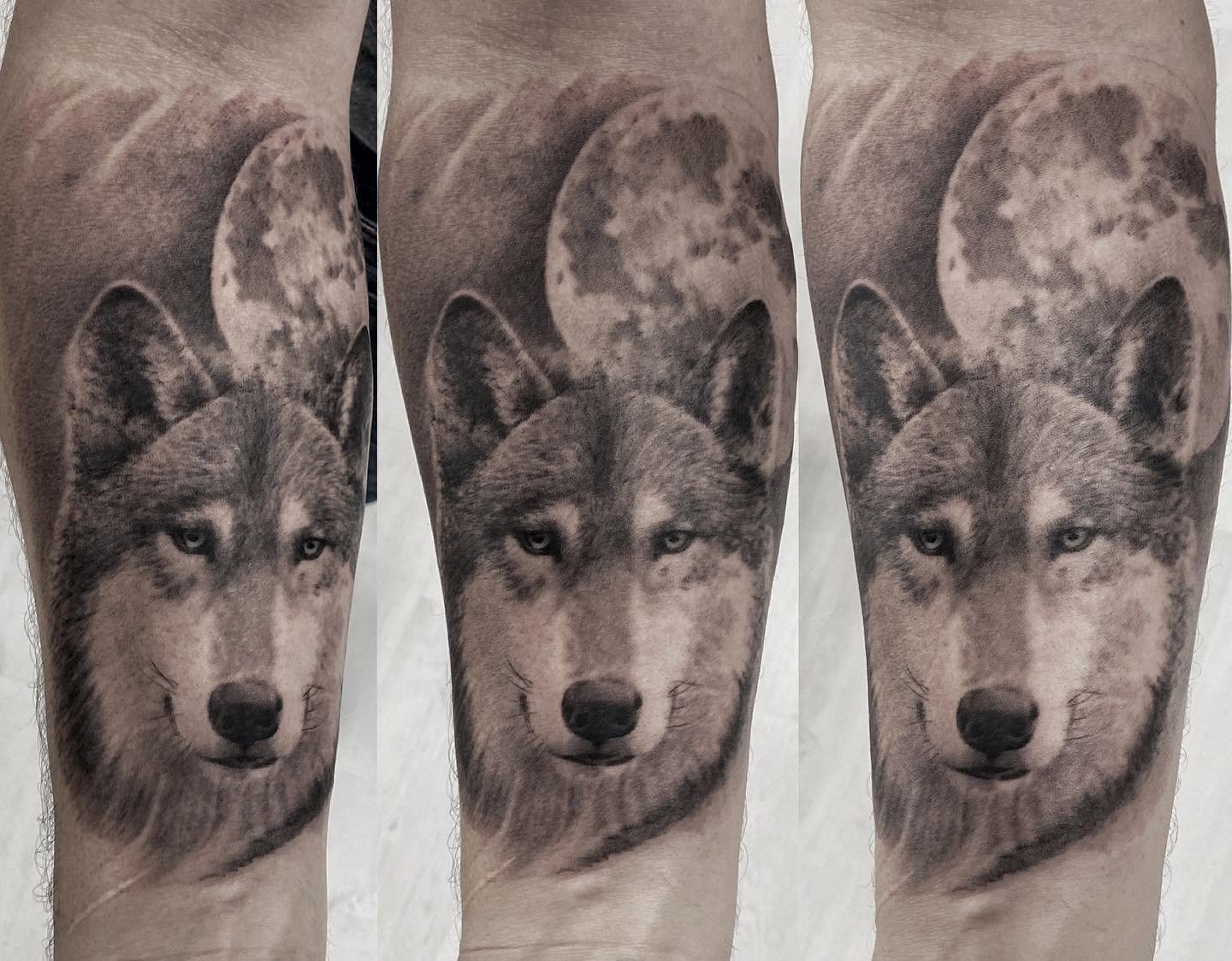 Cover-up tattoo transformation before and after
